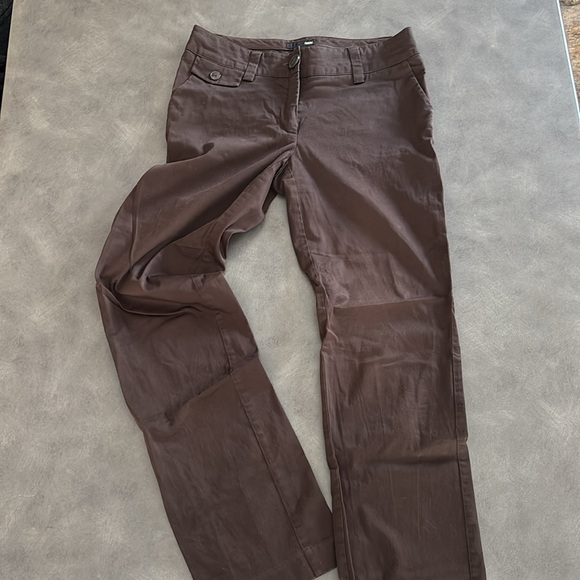 Brown Straight Leg H&M Trousers - Picture 1 of 9